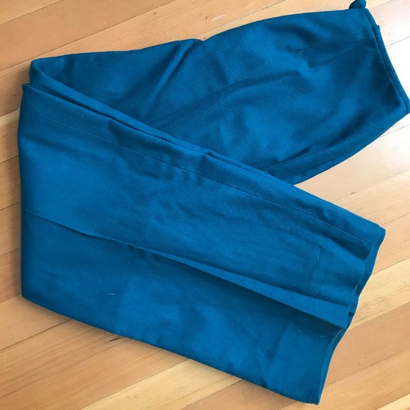 Vintage Pendleton wool wide-leg dress pants, 11-12 - Picture 1 of 5